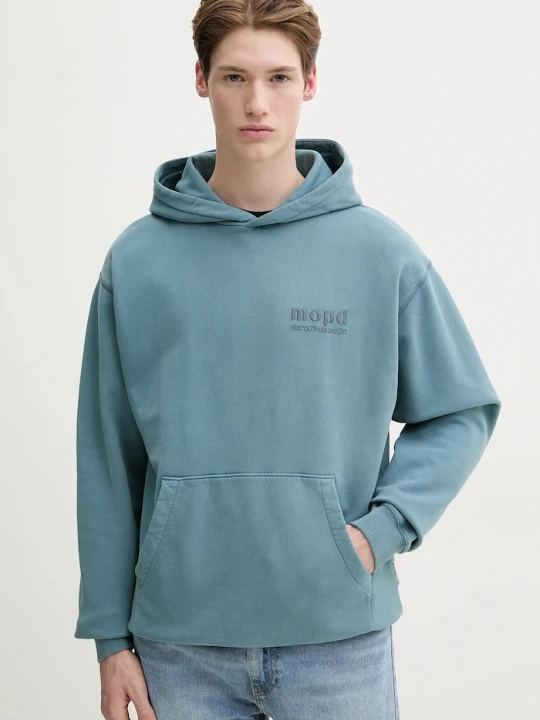 Zdjęcie produktu Marc O'Polo bluza bawełniana niebieski