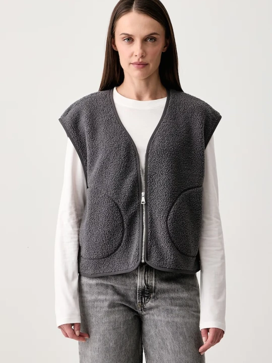 Zdjęcie produktu Marc O'Polo bluza bez rękawów damska szary