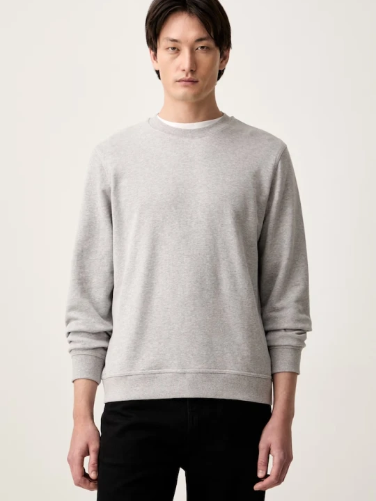 Zdjęcie produktu Marc O'Polo bluza męska bawełniana szary