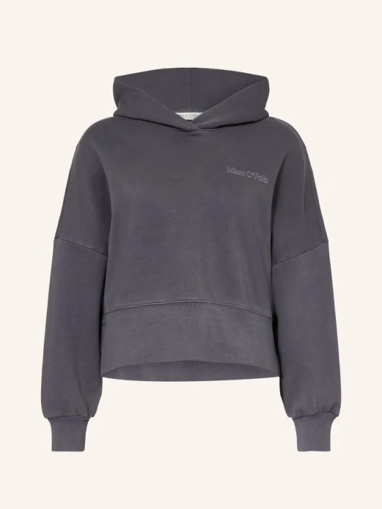 Zdjęcie produktu Marc O'polo Bluza Z Kapturem Oversize blau CZIEMNOSZARY
