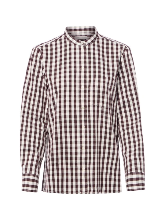 Zdjęcie produktu Marc O'Polo bluzka flanelowa Kobiety Bawełna brązowy