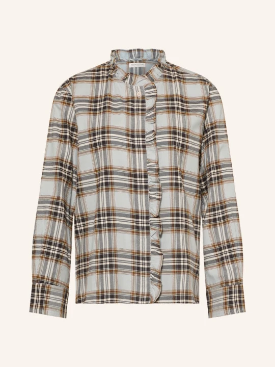 Zdjęcie produktu Marc O'polo Bluzka Flanelowa Z Falbankami blau