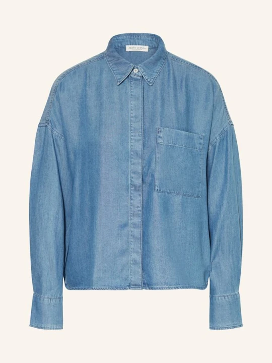 Zdjęcie produktu Marc O'polo Bluzka Jeansowa blau NIEBIESKI