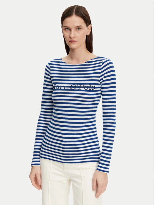 Zdjęcie produktu Marc O'Polo Bluzka M02 2196 52131 Niebieski Regular Fit