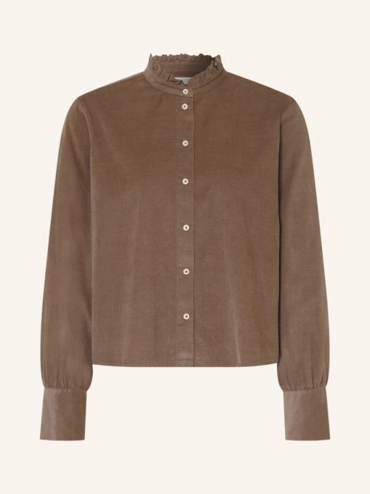 Zdjęcie produktu Marc O'polo Bluzka Z Sztruksu Z Falbankami beige
