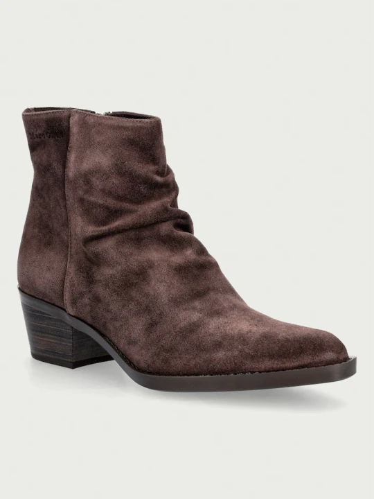 Zdjęcie produktu Marc O'Polo botki damskie zamszowe Rodeo 2 brązowy