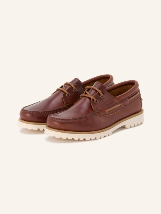 Zdjęcie produktu Marc O'polo Buty Żeglarskie Levi braun CIEMNOBRĄZOWY