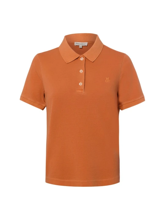 Zdjęcie produktu Marc O'Polo koszulka polo Kobiety Bawełna (100%) pomarańczowy
