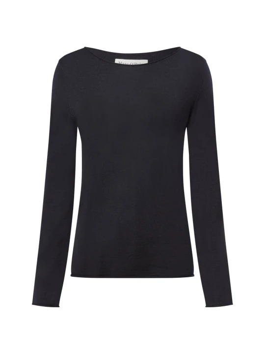 Zdjęcie produktu Marc O'Polo sweter z wełny merynosów Kobiety Wełna merino niebieski