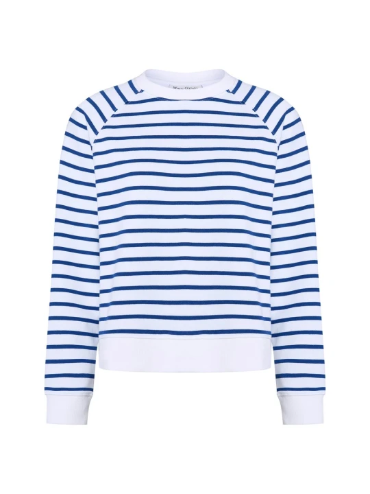 Zdjęcie produktu Marc O'Polo Denim Bluza Kobiety Bawełna niebieski | biały