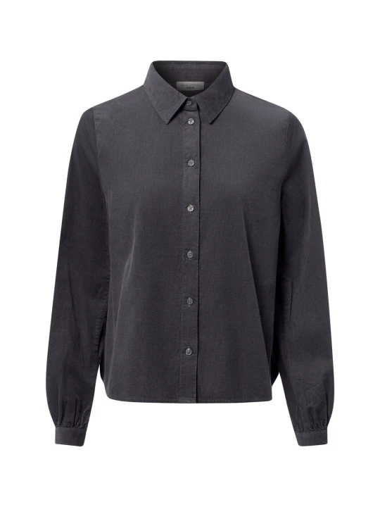 Zdjęcie produktu Marc O'Polo Denim bluzka z sztruksu Kobiety Bawełna (100%) szary