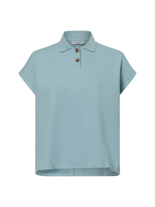 Zdjęcie produktu Marc O'Polo Denim koszulka polo Kobiety Bawełna niebieski