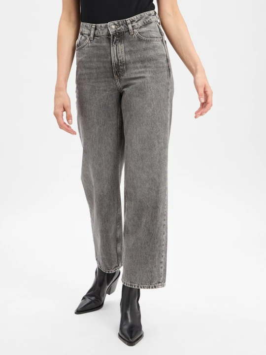 Zdjęcie produktu Marc O'Polo Denim Dżinsy o szerokim kroju - Tomma Kobiety Bawełna szary
