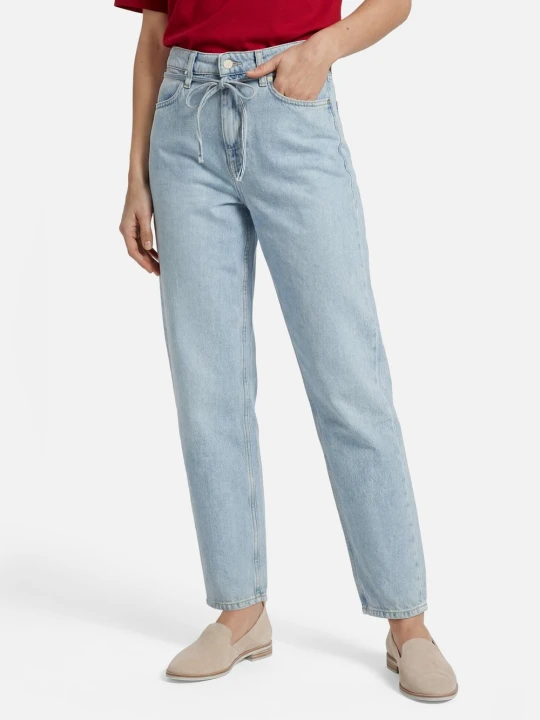 Zdjęcie produktu Marc O'Polo Denim Jeansy Barrel Fit - Stine Kobiety Bawełna (100%) niebieski