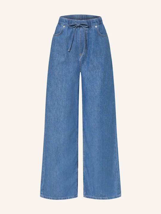 Zdjęcie produktu Marc O'polo Denim Jeansy Wide Leg Z Lnem blau 5371 Aqua_Multi_07