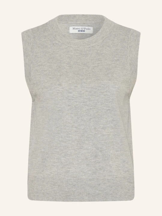Zdjęcie produktu Marc O'polo Denim Kamizelka Swetrowa grau JASNOCZARY