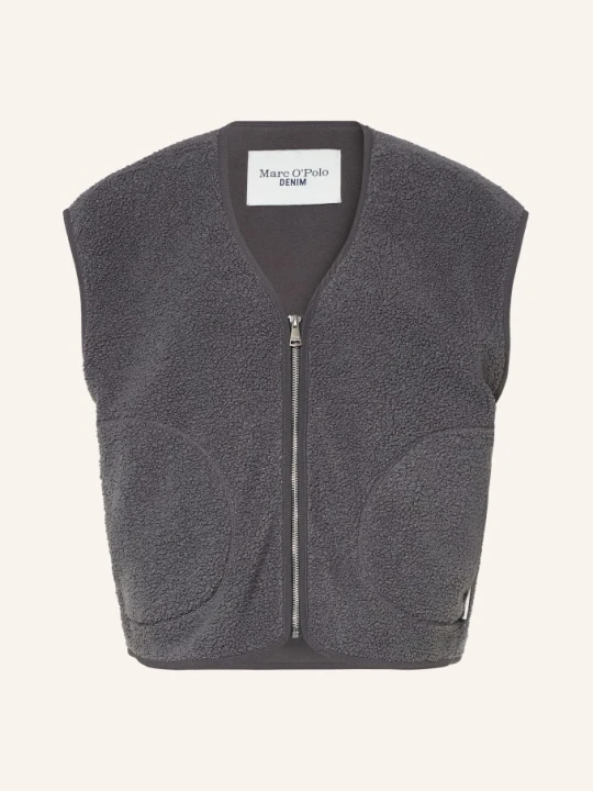 Zdjęcie produktu Marc O'polo Denim Kamizelka Z Futerka Teddy grau SZARY