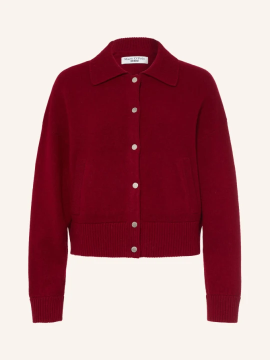 Zdjęcie produktu Marc O'polo Denim Kardigan rot CIEMNOCZERWONY