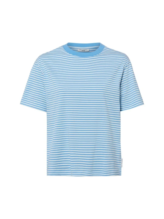Zdjęcie produktu Marc O'Polo Denim Koszulka Kobiety Bawełna (100%) biały | niebieski