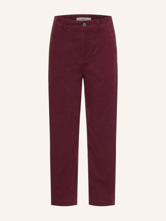 Zdjęcie produktu Marc O'polo Denim Spodnie 7 / 8 Mika Z Sztruksu rot CIEMNOCZERWONY