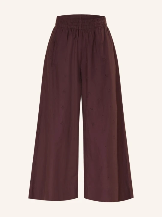 Zdjęcie produktu Marc O'polo Denim Spodnie Typu Culotte rot CIEMNOBRĄZOWY