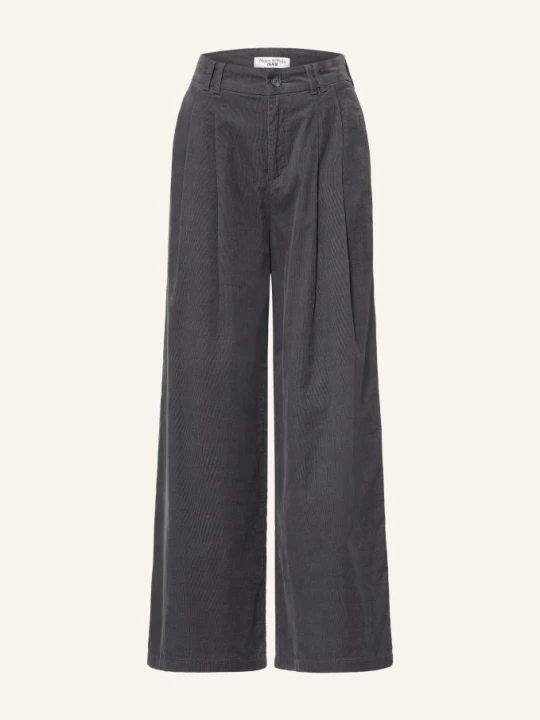 Zdjęcie produktu Marc O'polo Denim Spodnie Typu Marlena Z Sztruksu grau CZIEMNOSZARY