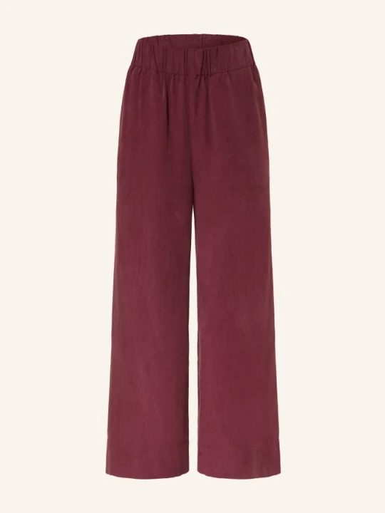 Zdjęcie produktu Marc O'polo Denim Spodnie Z Materiału Typu Marlene rot CIEMNOCZERWONY