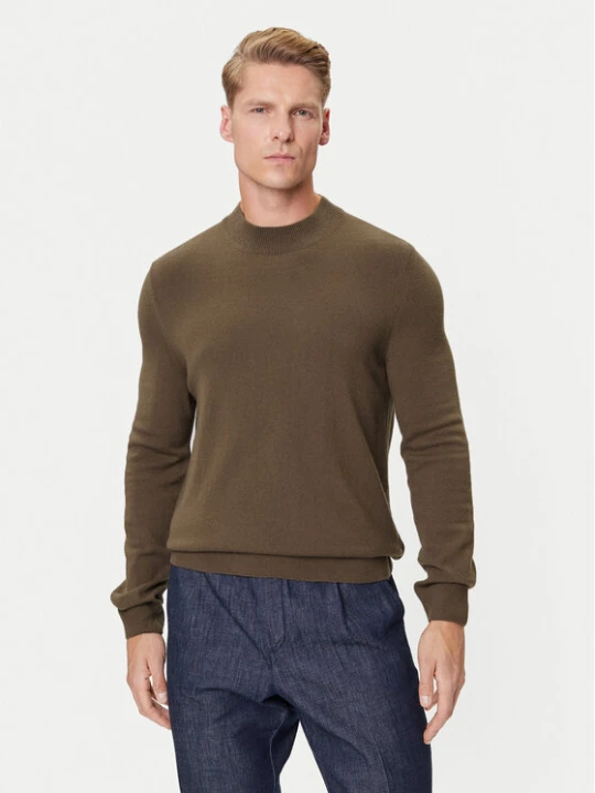 Zdjęcie produktu Marc O'Polo Denim Sweter 5000007280 Brązowy Regular Fit