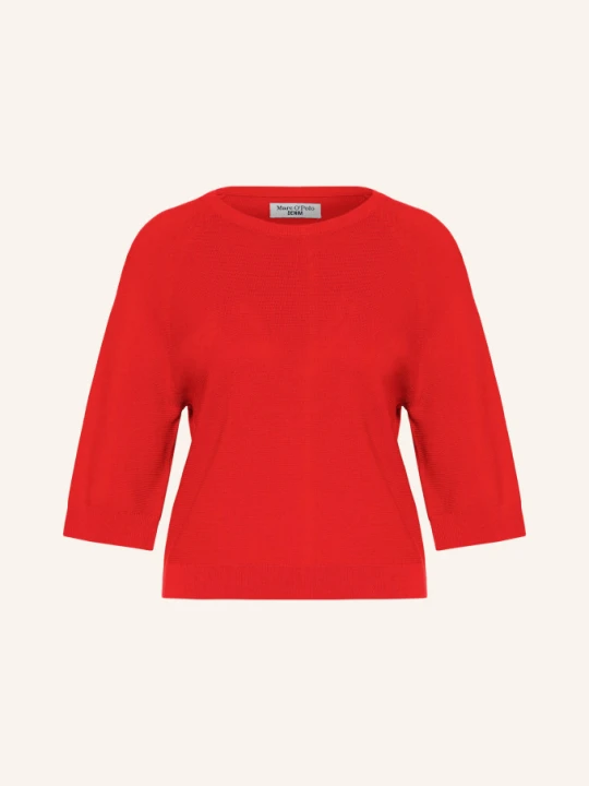 Zdjęcie produktu Marc O'polo Denim Sweter Z Rękawami 3 / 4 rot CZERWONY