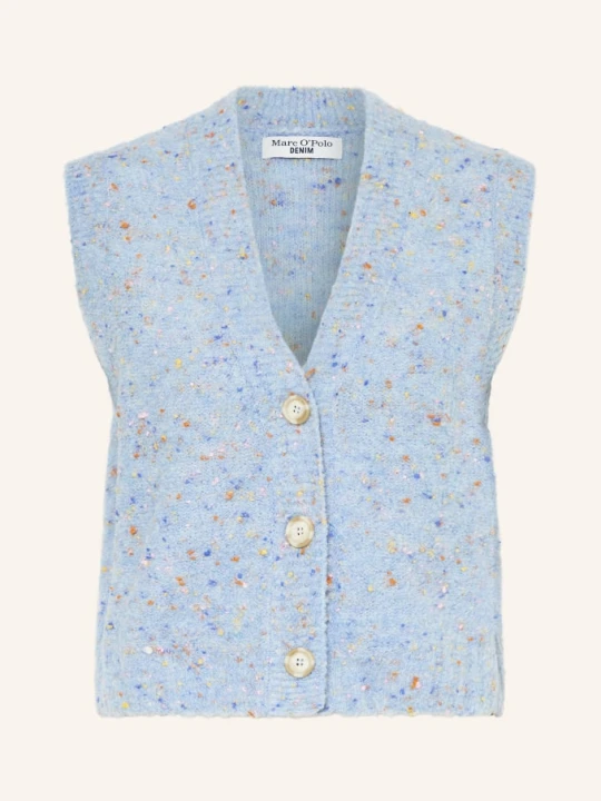 Zdjęcie produktu Marc O'polo Denim Sweter Z Wełny Dziewiczej blau