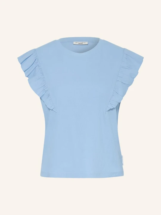 Zdjęcie produktu Marc O'polo Denim Top Z Falbanami blau JASNONIEBIESKI