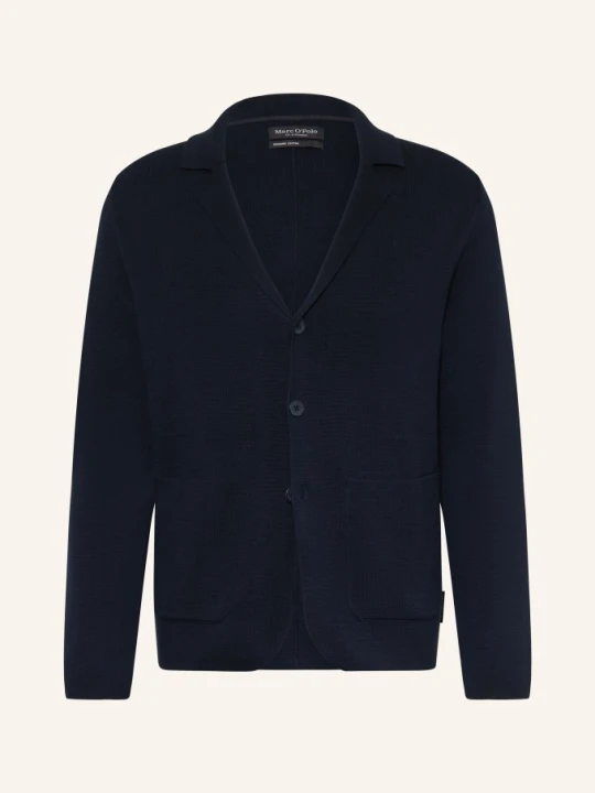 Zdjęcie produktu Marc O'polo Dżersejowa Marynarka Regular Fit blau GRANATOWY