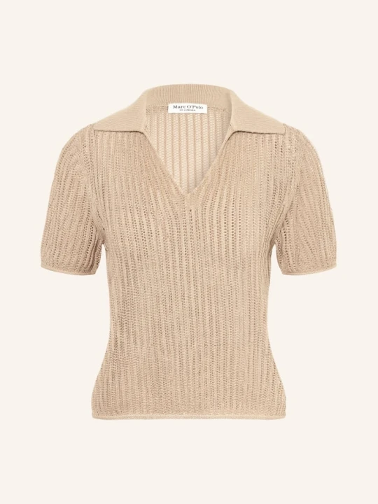 Zdjęcie produktu Marc O'polo Dzianinowa Koszulka Polo beige