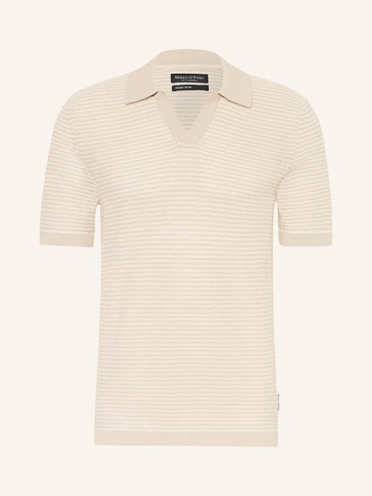 Zdjęcie produktu Marc O'polo Dzianinowa Koszulka Polo beige