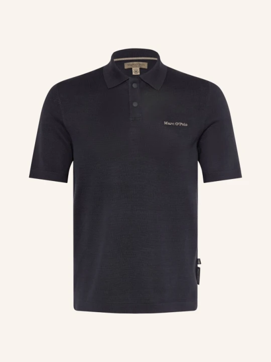 Zdjęcie produktu Marc O'polo Dzianinowa Koszulka Polo blau GRANATOWY