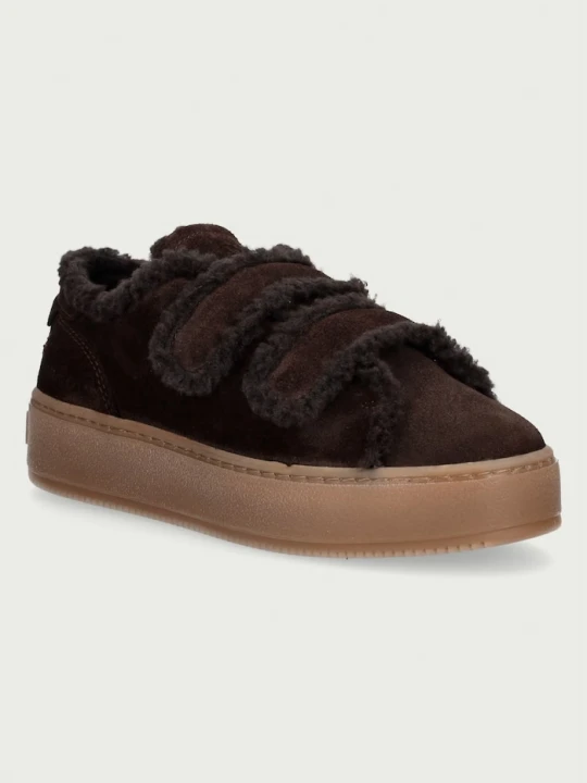 Zdjęcie produktu Marc O'Polo Edith 1 sneakersy damskie skórzane brązowy