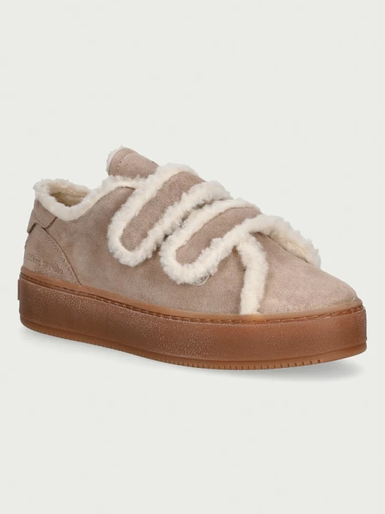 Zdjęcie produktu Marc O'Polo Edith 1 sneakersy damskie zamszowe beżowy