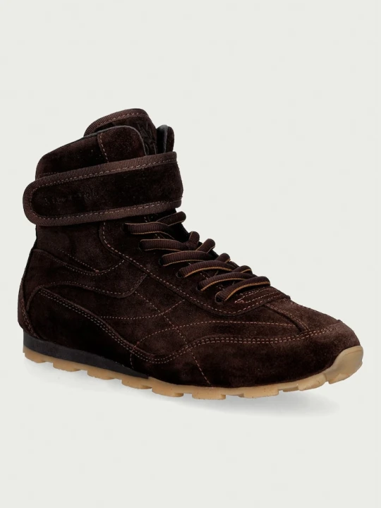 Zdjęcie produktu Marc O'Polo Fabiana 7 sneakersy damskie zamszowe brązowy