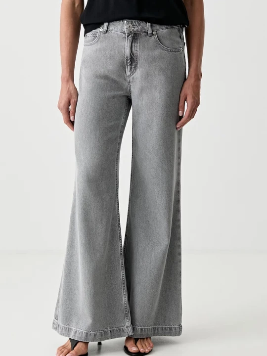 Zdjęcie produktu Marc O'Polo jeansy flare damskie szary