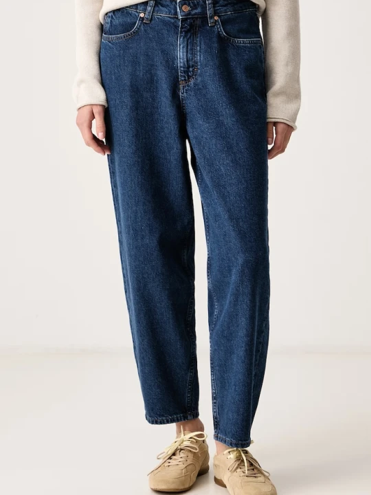 Zdjęcie produktu Marc O'Polo jeansy relaxed fit damskie granatowy