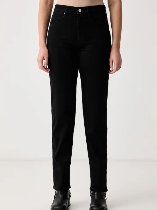Zdjęcie produktu Marc O'Polo jeansy straight damskie czarny