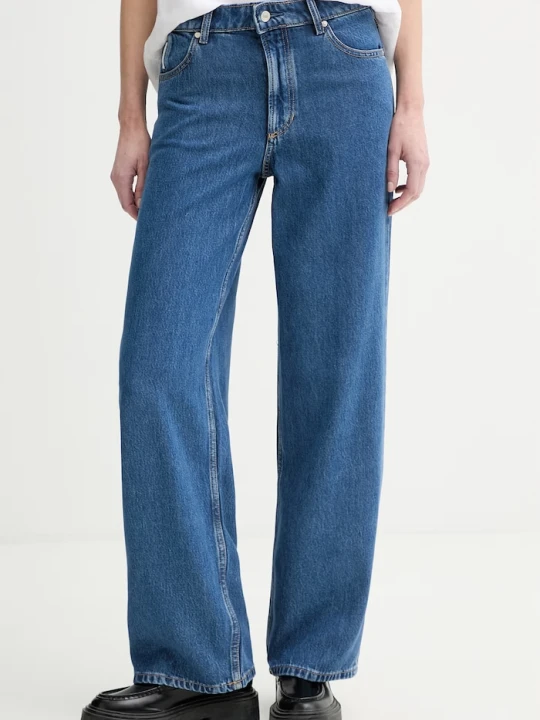 Zdjęcie produktu Marc O'Polo jeansy wide leg damskie niebieski