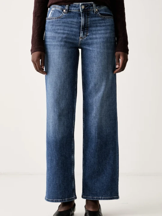 Zdjęcie produktu Marc O'Polo jeansy wide leg damskie niebieski