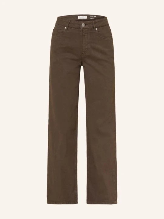 Zdjęcie produktu Marc O'polo Jeansy Wide Leg Linn braun 0344 Burnt Coffee