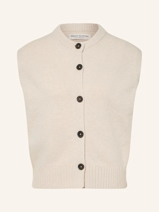 Zdjęcie produktu Marc O'polo Kamizelka Z Dzianiny beige ECRU