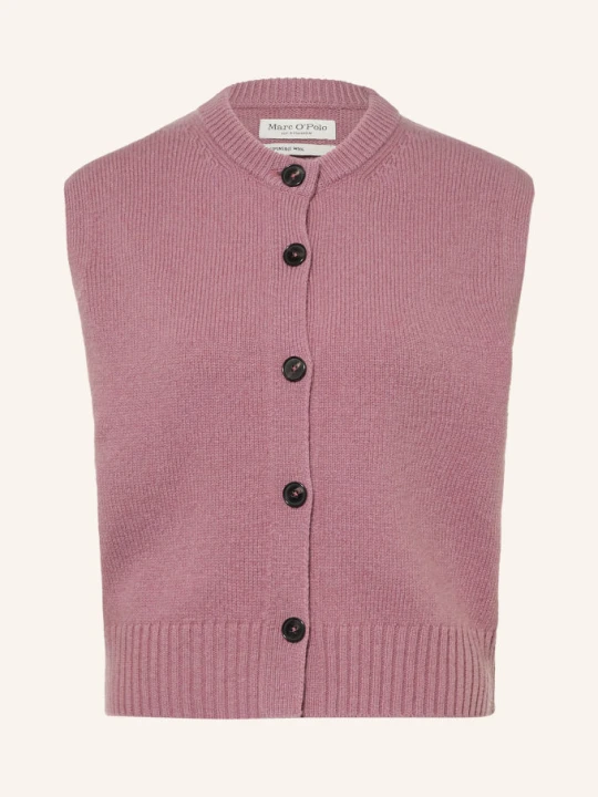 Zdjęcie produktu Marc O'polo Kamizelka Z Dzianiny rosa BRUDNY RÓŻ