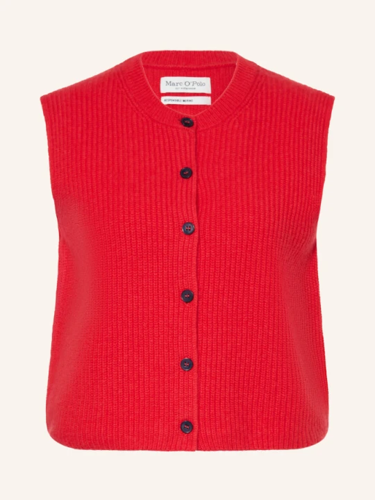 Zdjęcie produktu Marc O'polo Kamizelka Z Dzianiny rot beżowy