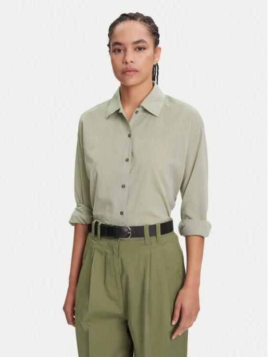 Zdjęcie produktu Marc O'Polo Koszula 506 0995 42061 Zielony Relaxed Fit