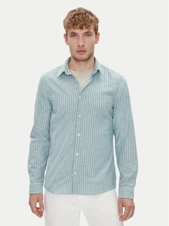 Zdjęcie produktu Marc O'Polo Koszula 526 7210 42358 Zielony Slim Fit
