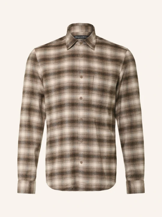 Zdjęcie produktu Marc O'polo Koszula Flanelowa O Kroju Regular Fit braun